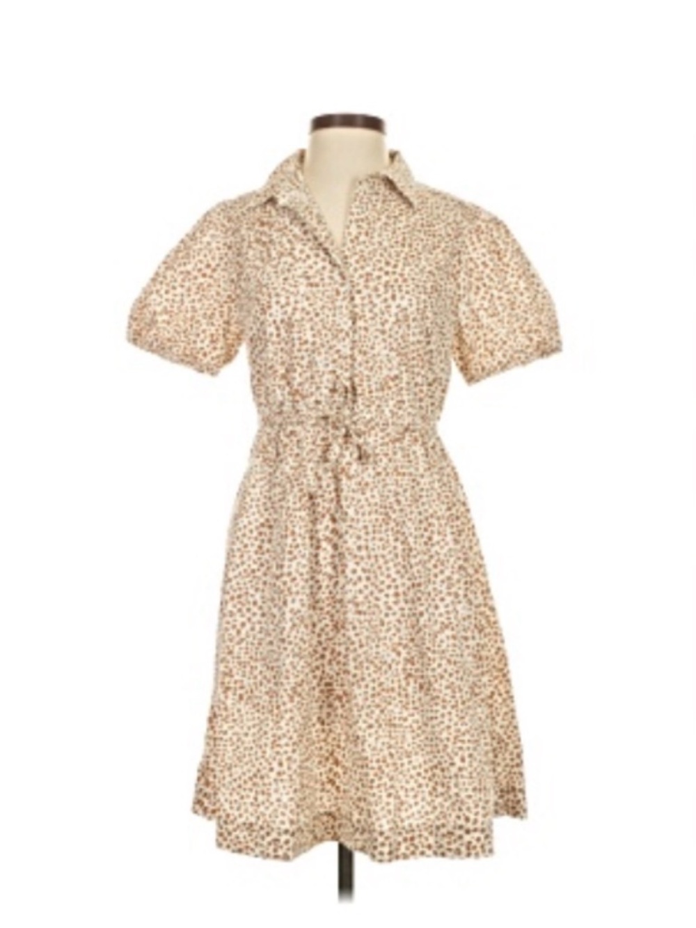 J. Crew Animal Print Shirtdress - Picture 3 of 10